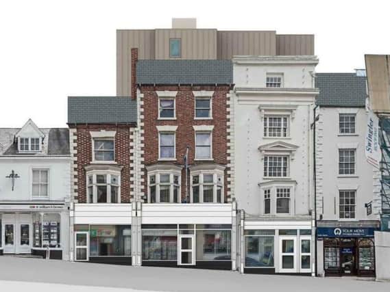 Student accommodation will be built behind the former outdoors shop.