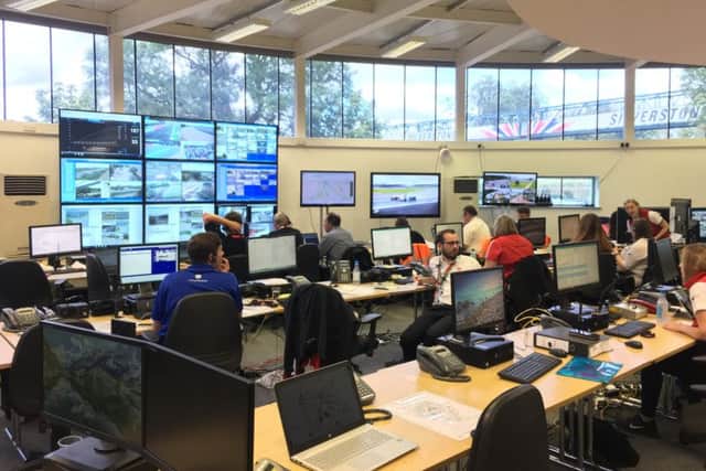 The Silverstone Command Centre