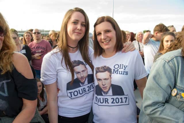Olly Murs & Louisa Johnson, Northamptonshire County Cricket Club, Northampton, 14.07.17 NNL-170714-224259009
