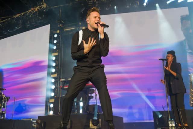Olly Murs & Louisa Johnson, Northamptonshire County Cricket Club, Northampton, 14.07.17 NNL-170714-224511009