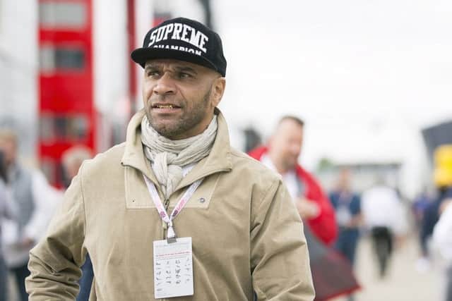 Goldie loves the British GP vibe