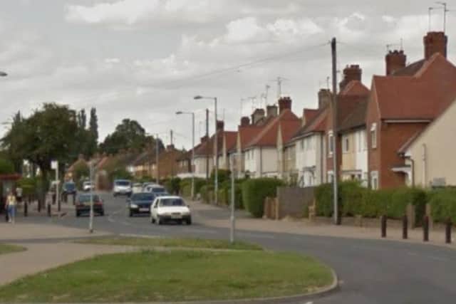 The incident took place at a property that fronts onto Gladstone Road.