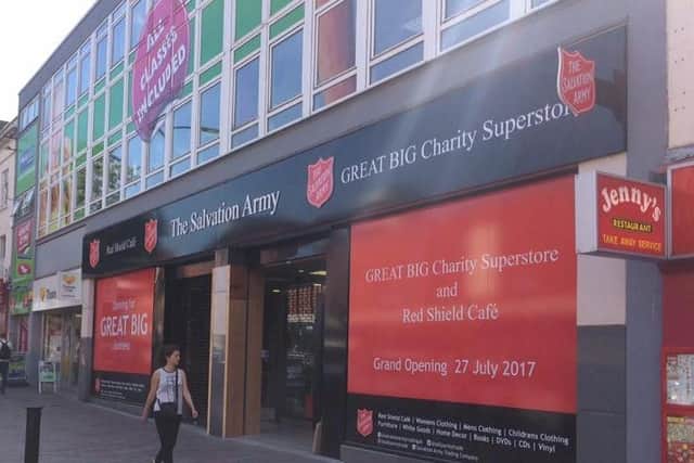 The charity superstore in Abington Street opens on July 27.
