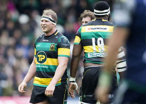 Dylan Hartley has signed a new deal at Saints (picture: Kirsty Edmonds)