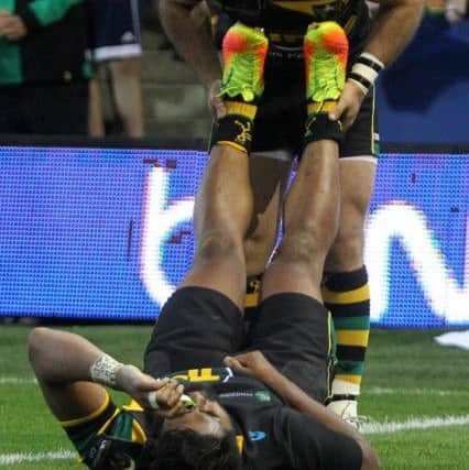 Ben Foden and Ahsee Tuala worked well together last season