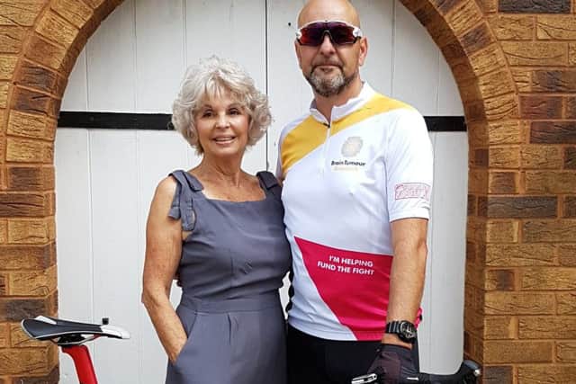 Carol Butt with son Richard