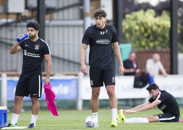 Matt Crooks travelled with the Cobblers to Frome on Tuesday (Picture: Kirsty Edmonds)
