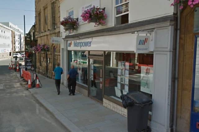 The Manpower recruitment agency office in Derngate could become a bar and restaurant.