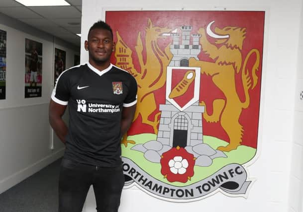 SUMMER SIGNING NUMBER 11 - Aaron Pierre signed for the Cobblers on Friday (Picture: Pete Norton)