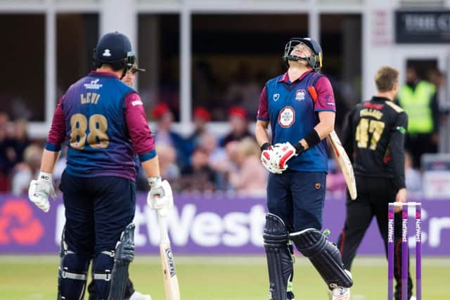 Josh Cobb didn't have much joy on his return to Grace Road
