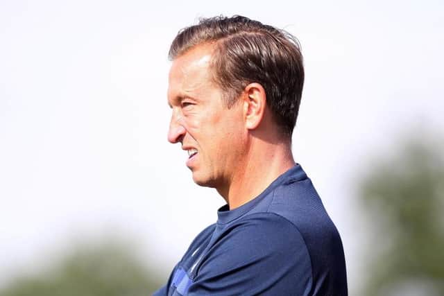 Cobblers boss Justin Edinburgh