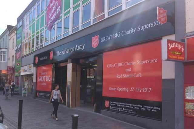 The store in Abington Street has been under refurbishment for six weeks.