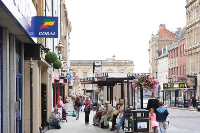 The alleged attack happened in the Drapery early on Sunday morning.