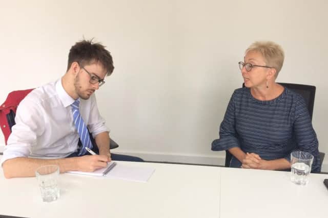Director of children's services Lesley Hagger says the new children's services organisation will "cut out red tape".