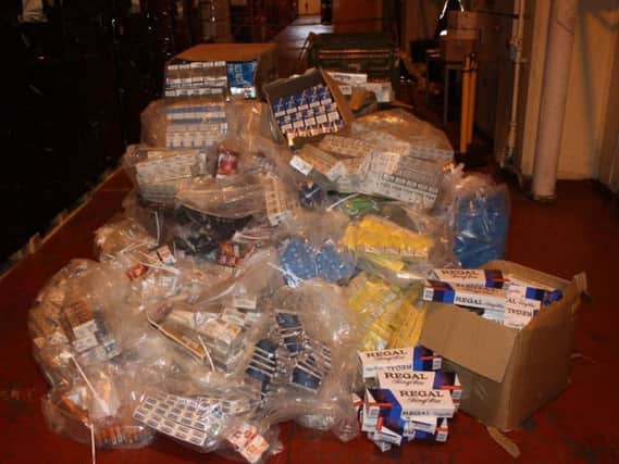 A haul of tobacco was seized at the couple's home. Now they will have to pay back 80,000 in ill-gotten gains.