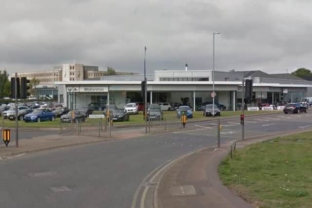 A two vehicle collision has been reported on Bedford Road.