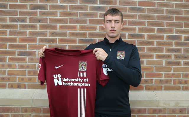 NEW SIGNING - Burnley's Chris Long has signed a season-long loan deal with the Cobblers (Picture: Pete Norton)