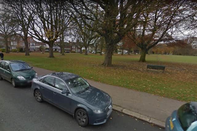 The checkpoint was set up at Abington Park Crescent on Thursday
