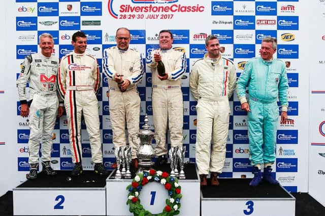 The Screen Stars team won the Celebrity Challenge Trophy Race.