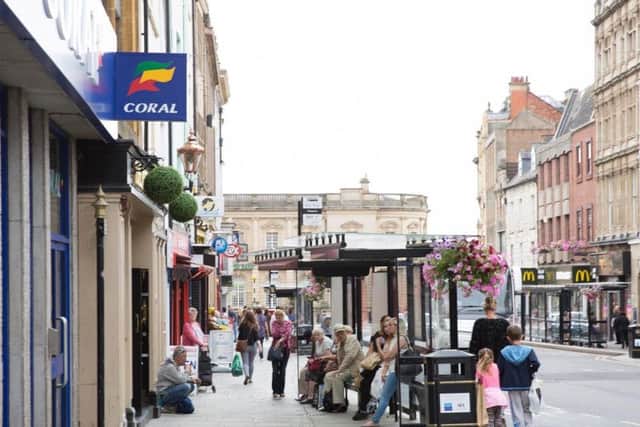 The Drapery, Northampton town centre (library picture)