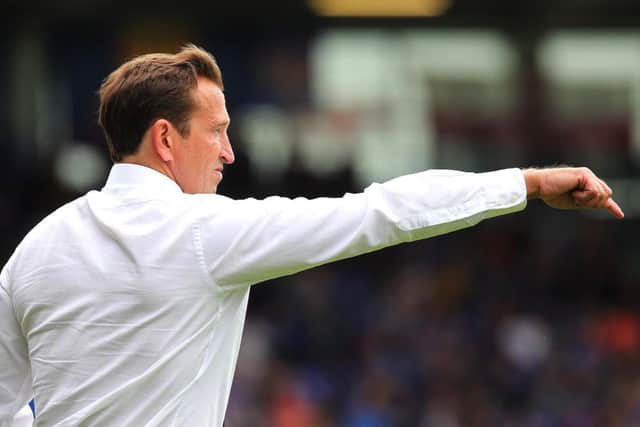 Justin Edinburgh will make changes for Tuesday's EFL Cup tie. Picture by Sharon Lucey