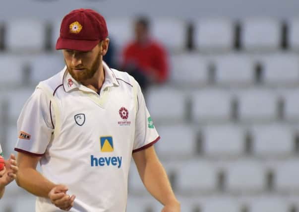 Richard Gleeson grabbed five wickets for Northants against Gloucestershire (picture: Dave Ikin)