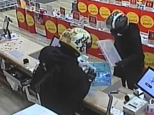 Burglars stole cash from Hobbycraft in Tyne Road.