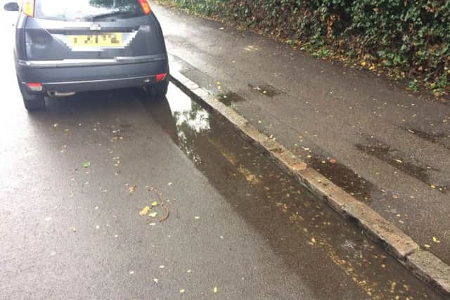Paul Dunwell says the yellow lines in Cliftonville are not clear or legal.