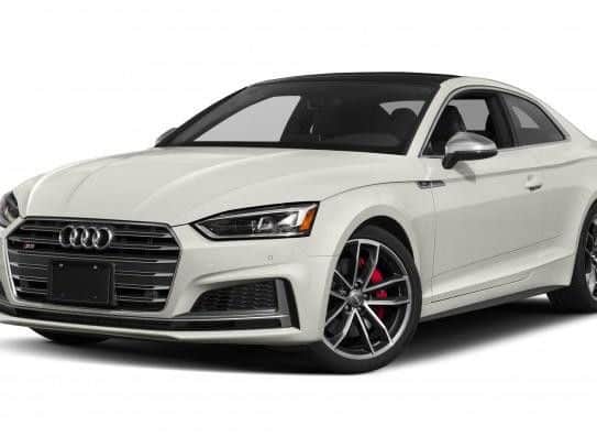 A white Audi, similar to the one above, was stolen in the raid.