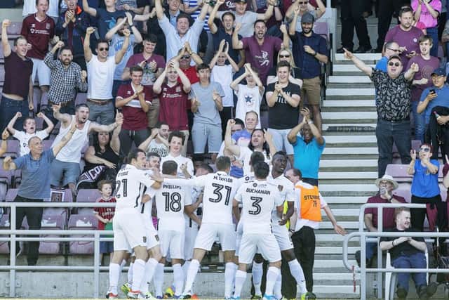 Northampton's first home game last season was also against Fleetwood