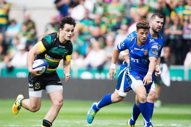 Tom Collins looked lively and grabbed a try for Saints