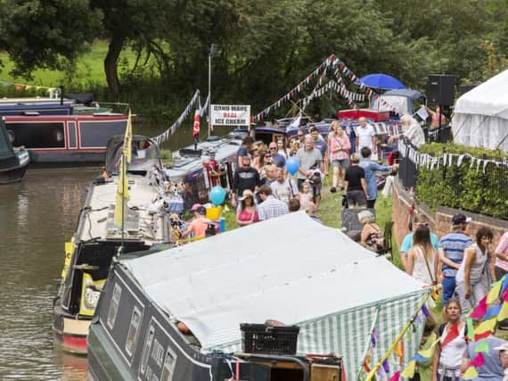 The Blisworth Canal Festival is a yearly fundraising fete for the village.