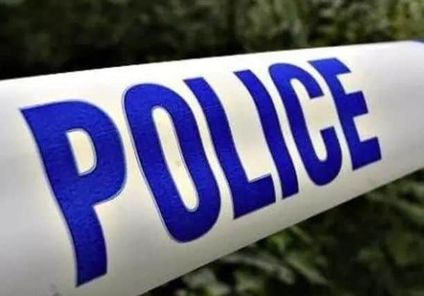 Police scene