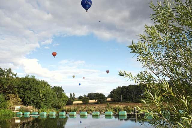The balloons are set to take off from Billing Aquadrome.