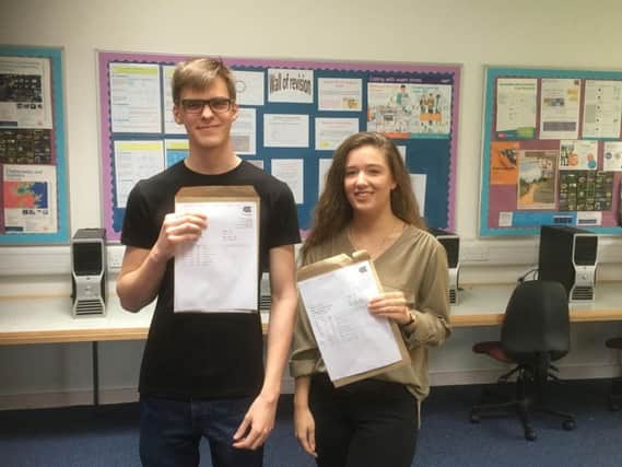 Kingsthorpe College A-level results.