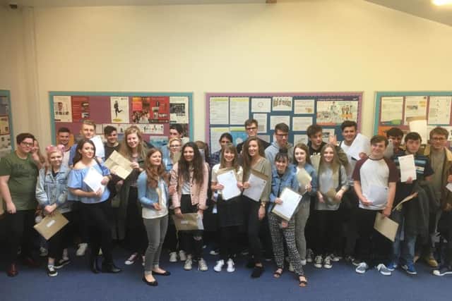 Kingsthorpe College A-level results.