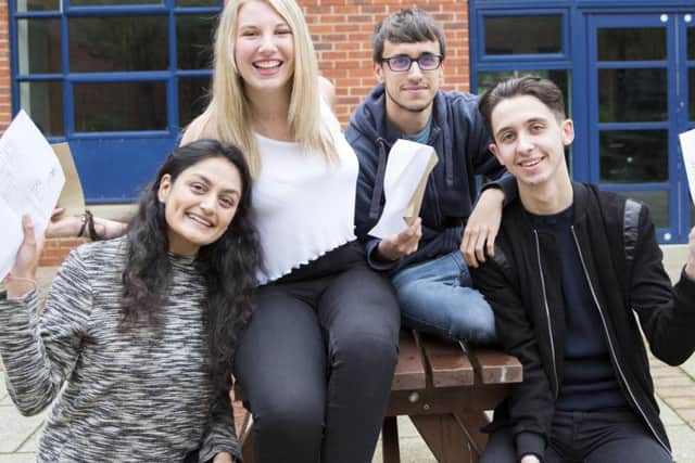 L-R: Shreeya Patel, Grace Howells, Matthew Hall and Alex Macciarelli.