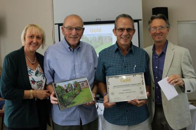 Best communal garden was won by Bellinge Community House.
