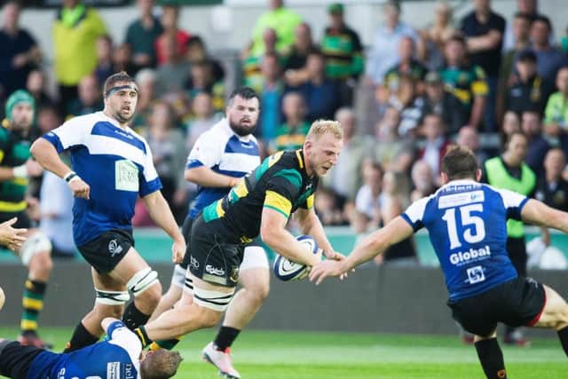 Ben Nutley put in a battling display