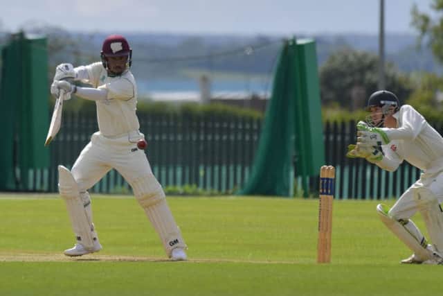 Saif Zaib on his way to a century for Saints against Rushton (Pictures: Dave Ikin)