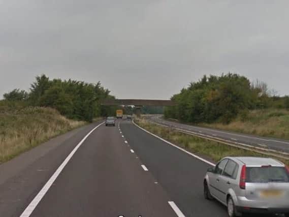 A 25-year-old man died after sprinting into the carriageway of the M45 in Kilsby.