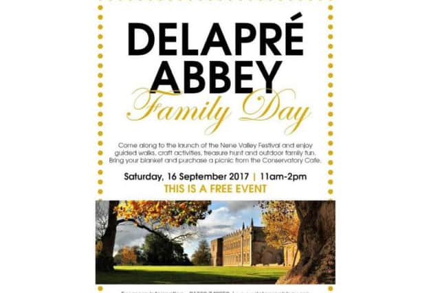 The festival launches at DelaprAbbey this weekend
