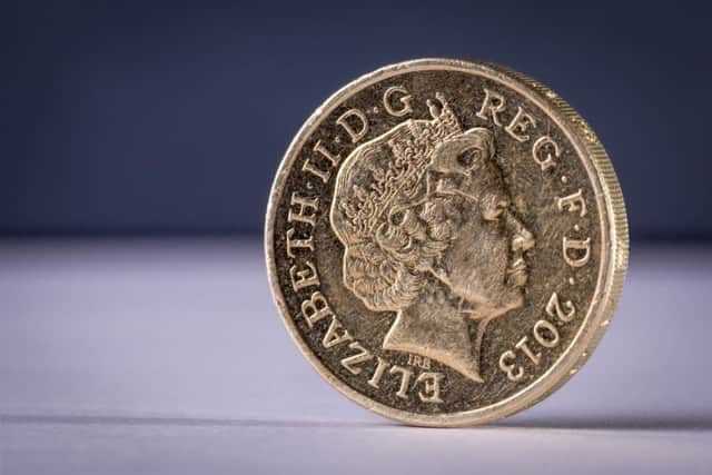 The old pound coin