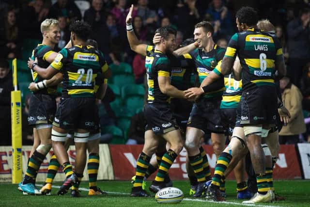 Saints celebrated another comprehensive home success