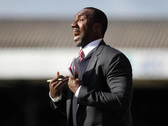 Jimmy Floyd Hasselbaink saw his team throw away a 2-0 lead to draw 2-2 at Southend United on Saturday (Picture: Sharon Lucey)