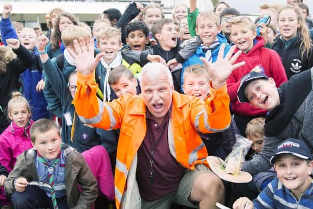Organiser Andre Faehndrich says the event will spark the next generation of young aviators.