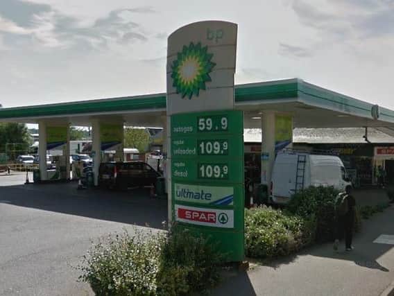 The attack happened at the back of the Westbridge BP Garage in St James Road.