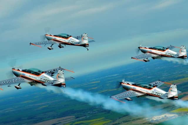 With aerial displays from the Yakovlevs and The Blades