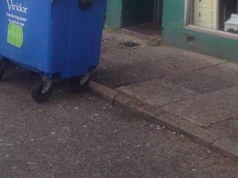Karen claims there is no parking restrictions on the street.