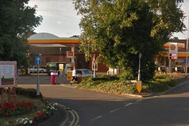 Towcester Road Shell Garage.
